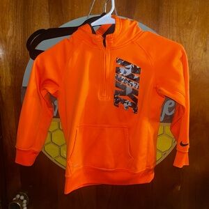 Nike Vibrant Orange Kids Hoodie